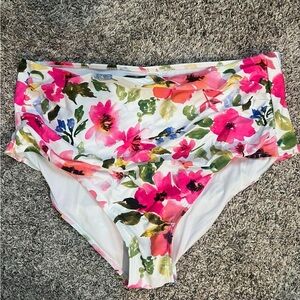 Coral Reef Floral Bikini Bottoms